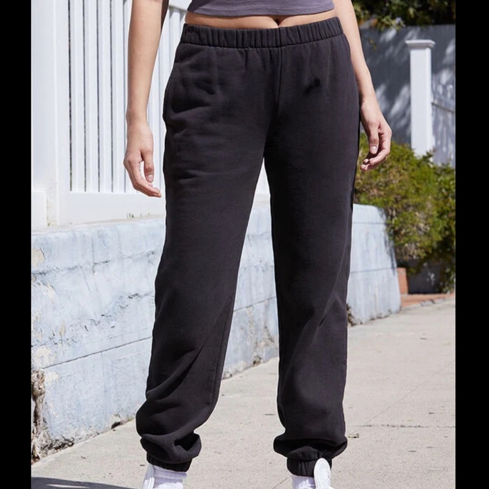 John Galt Black Rosa Sweatpants